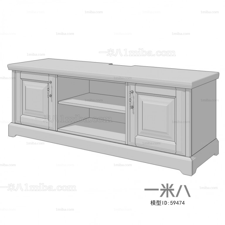 European Style TV Cabinet