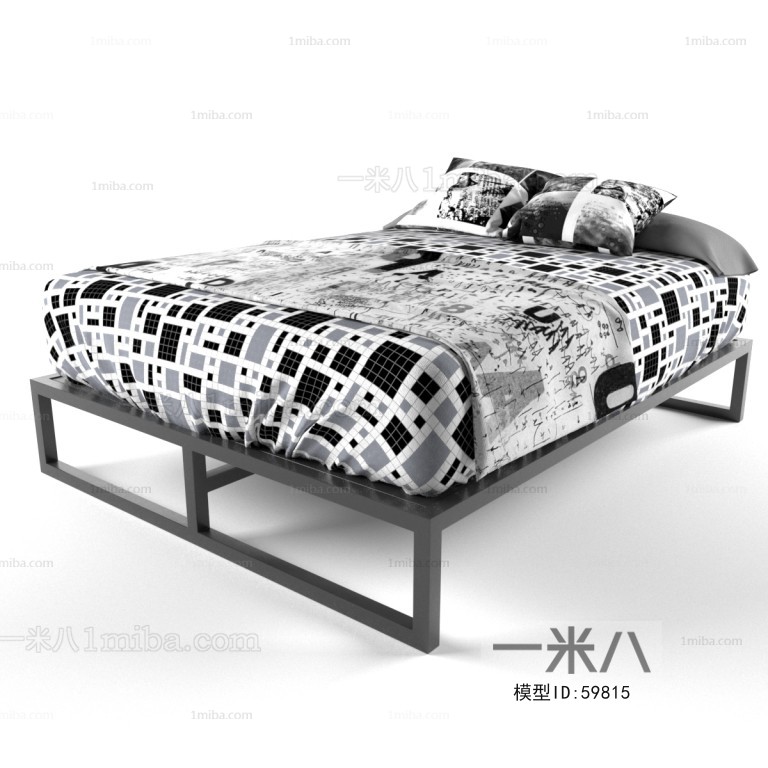 Modern Double Bed