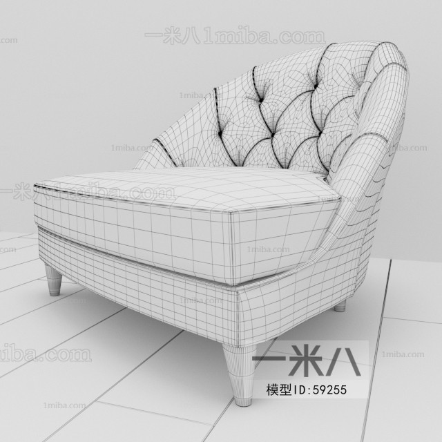 New Classical Style Single Sofa