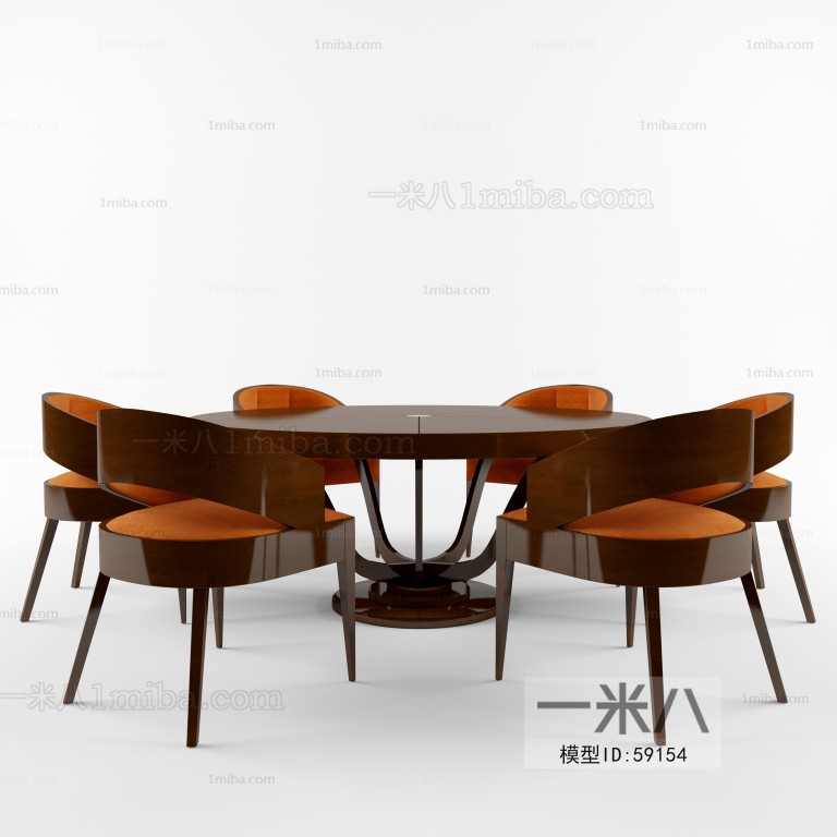 Post Modern Style Dining Table And Chairs