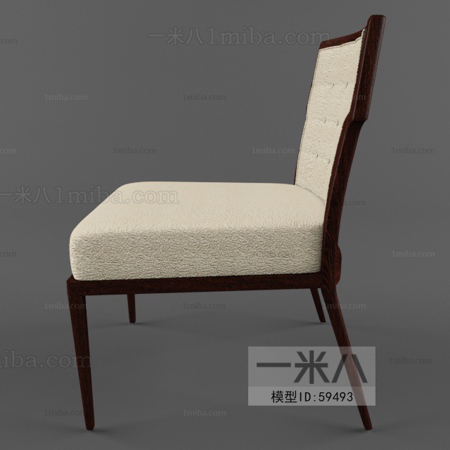 Simple European Style Single Chair