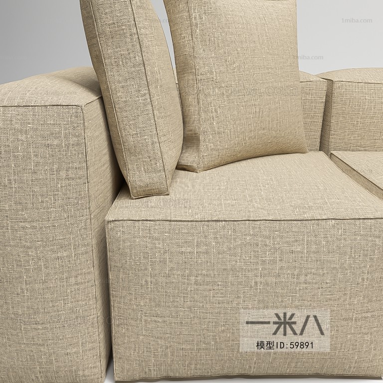 Modern Multi Person Sofa