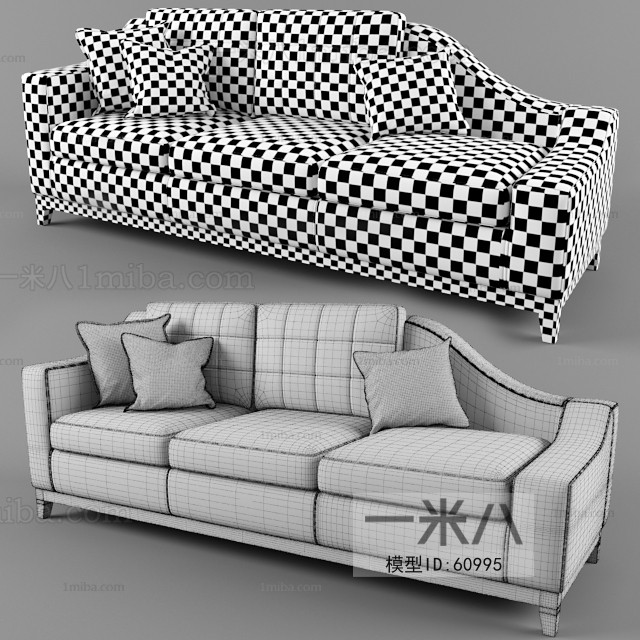 Modern Three-seat Sofa