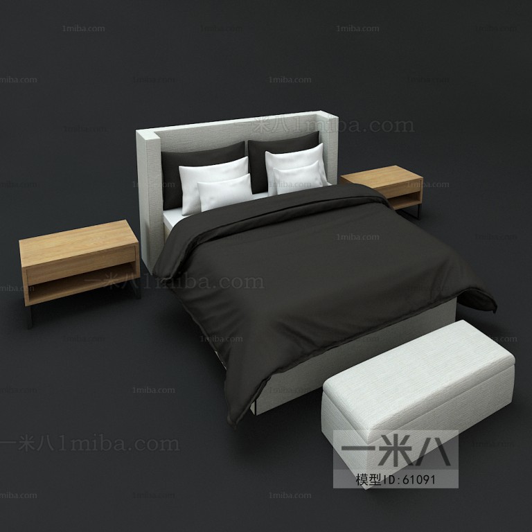 Modern Double Bed