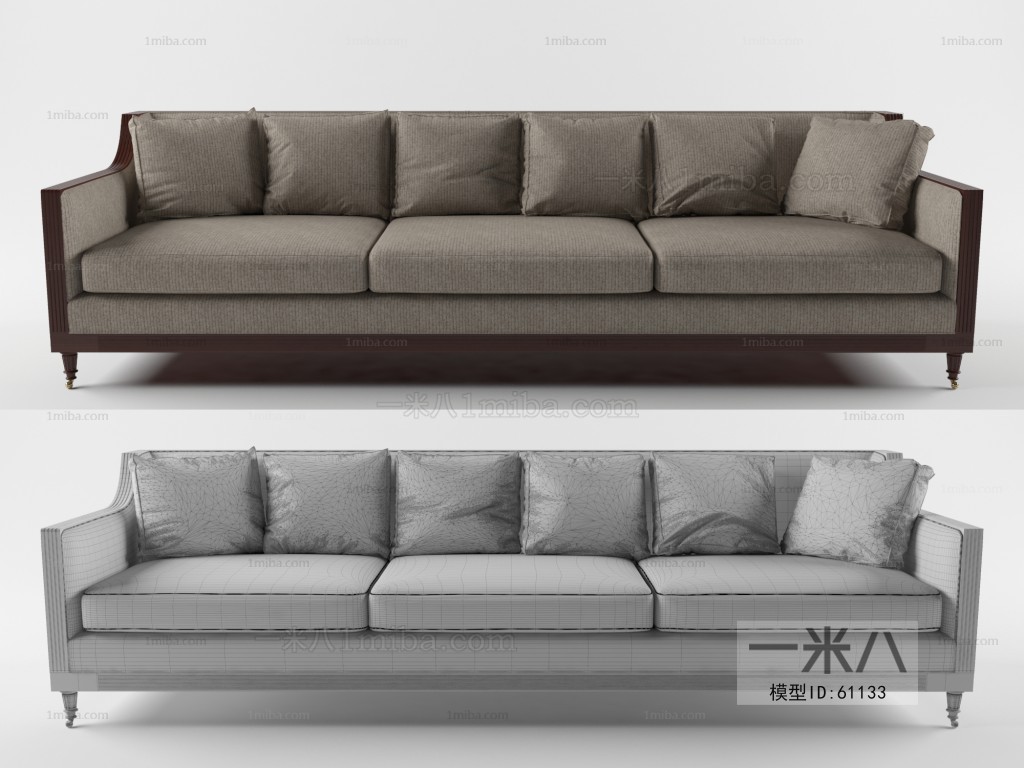 Modern Three-seat Sofa