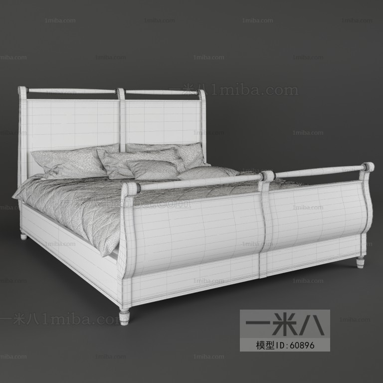 American Style Double Bed