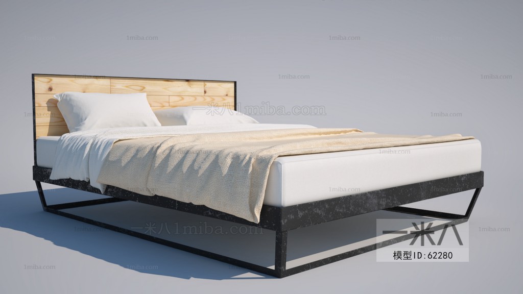 Modern Double Bed