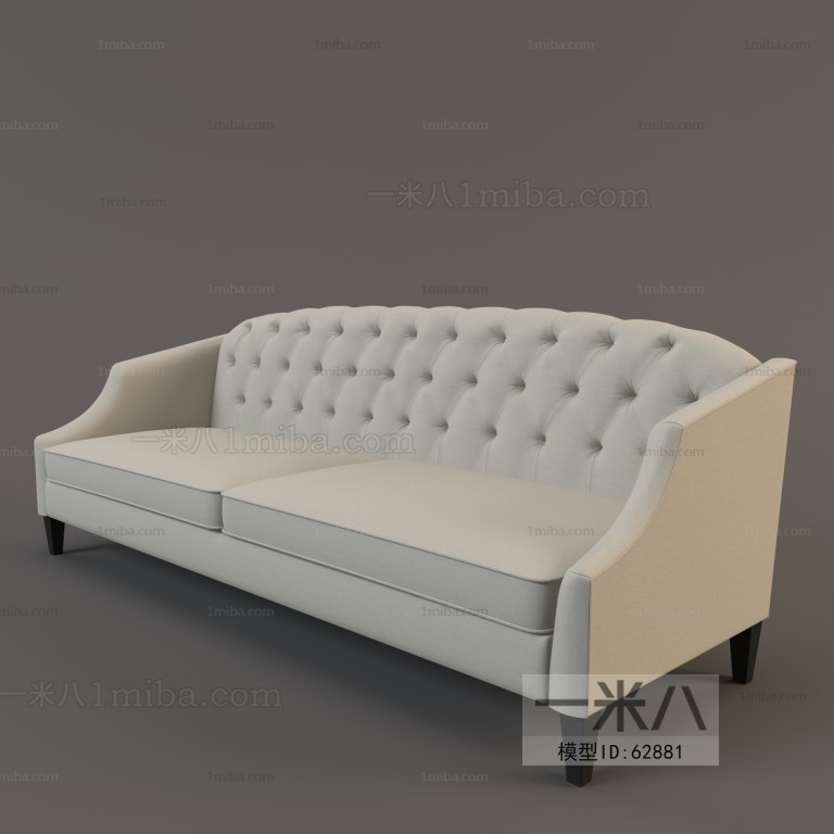 Simple European Style A Sofa For Two