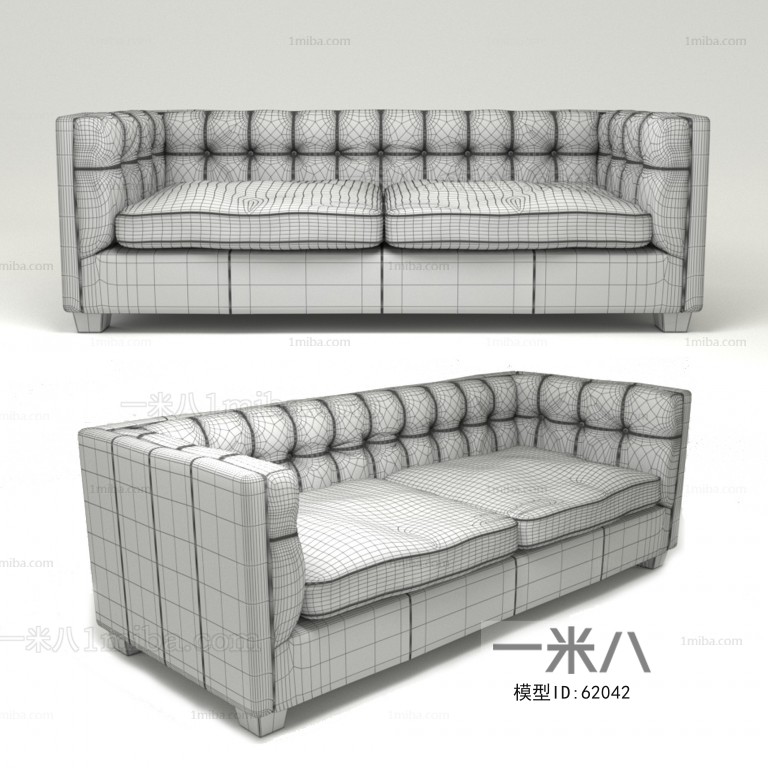 Industrial Style A Sofa For Two