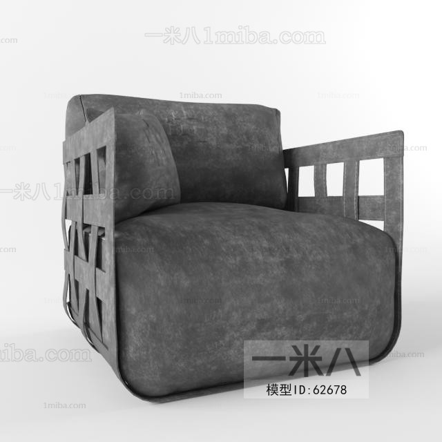 Industrial Style Single Sofa