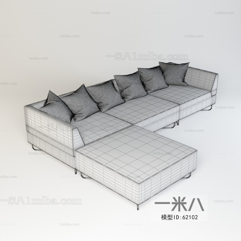 Modern Multi Person Sofa