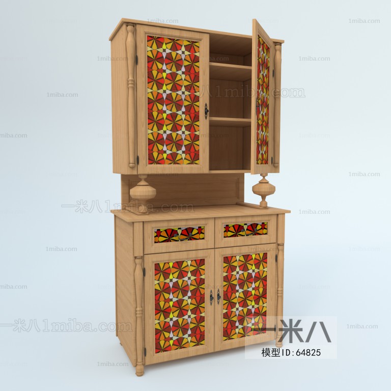 European Style Wine Cabinet