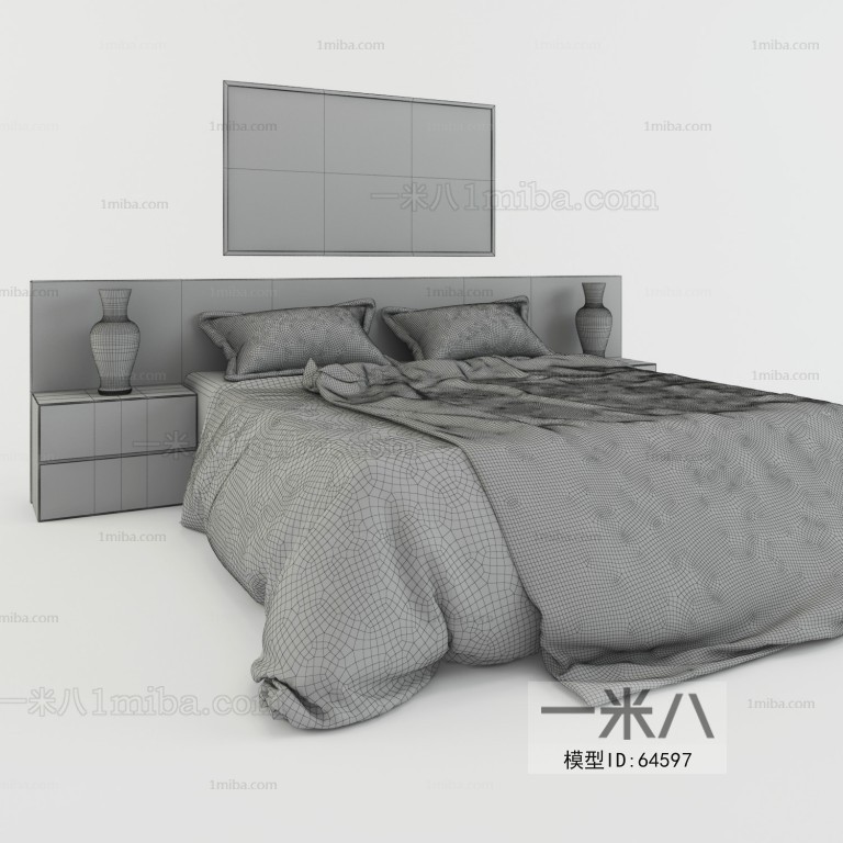 Modern Double Bed