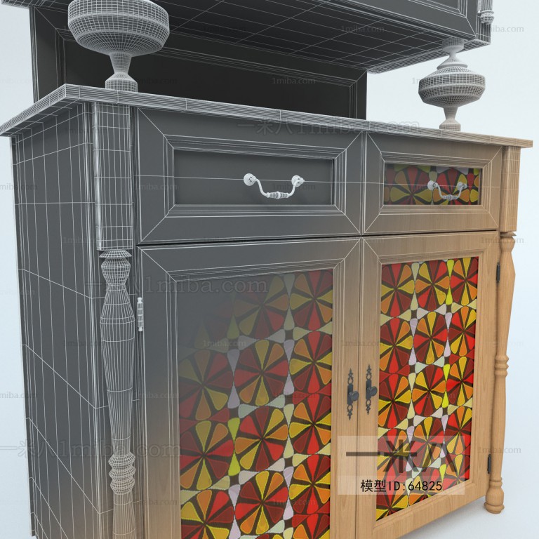 European Style Wine Cabinet