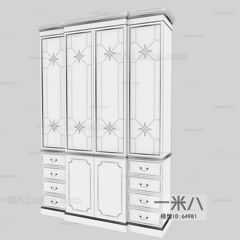 European Style Wine Cabinet