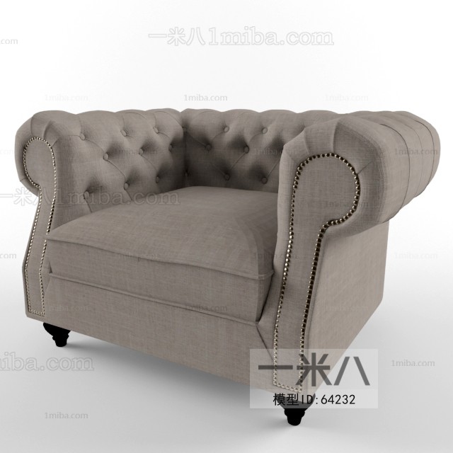 European Style Single Sofa