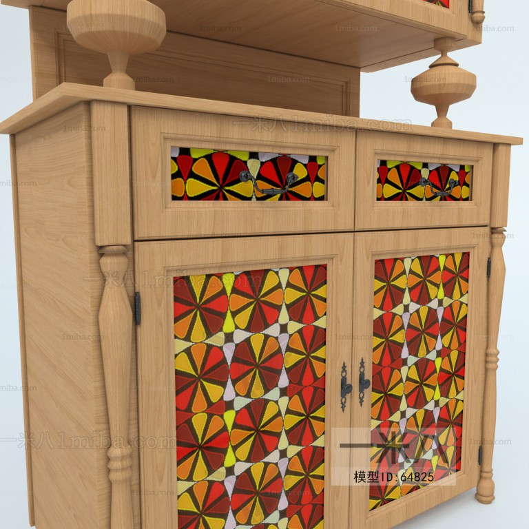 European Style Wine Cabinet