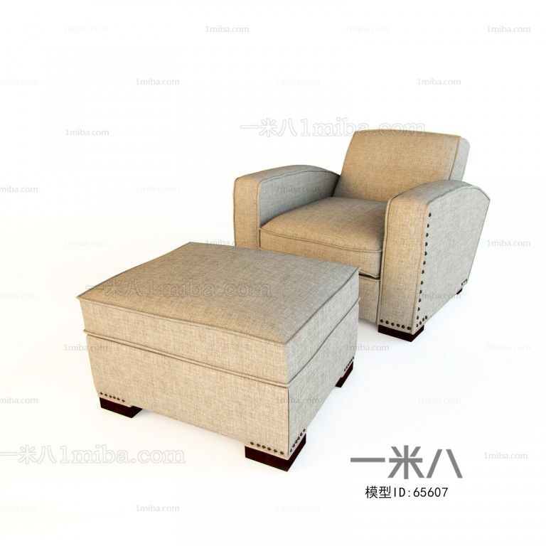 European Style Single Sofa