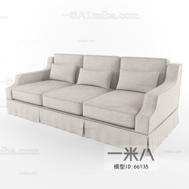 American Style Three-seat Sofa