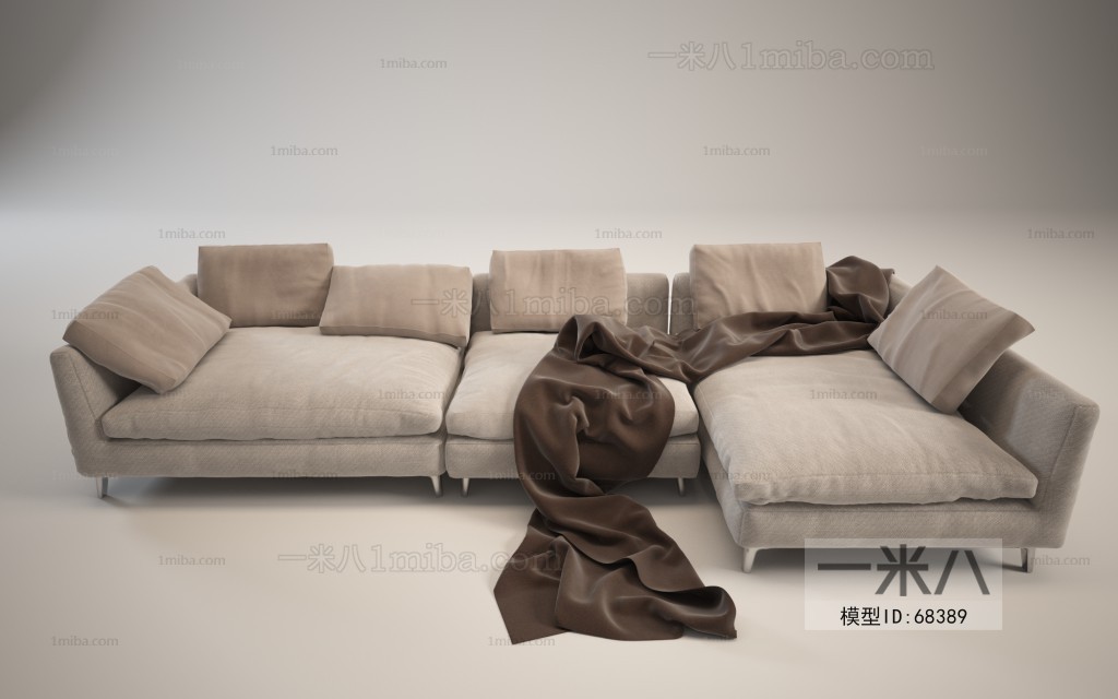 Modern Multi Person Sofa