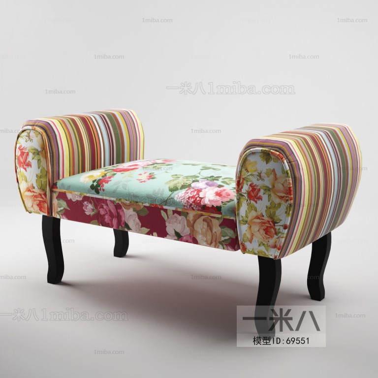 New Classical Style Footstool