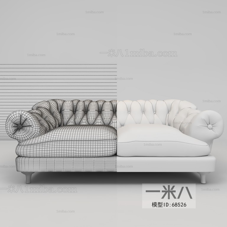 European Style A Sofa For Two