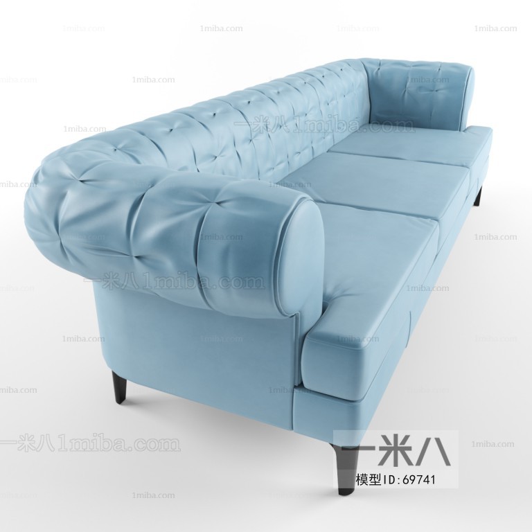 European Style Three-seat Sofa