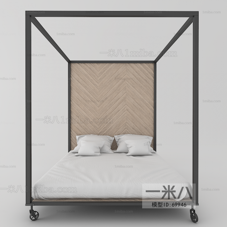 Modern Double Bed