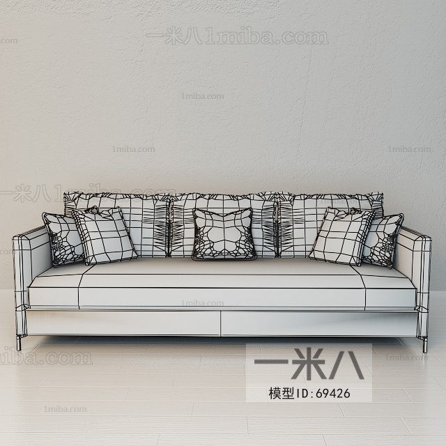 European Style Three-seat Sofa