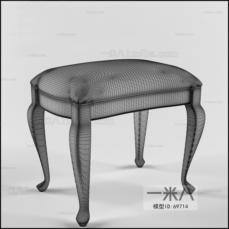 European Style Footstool