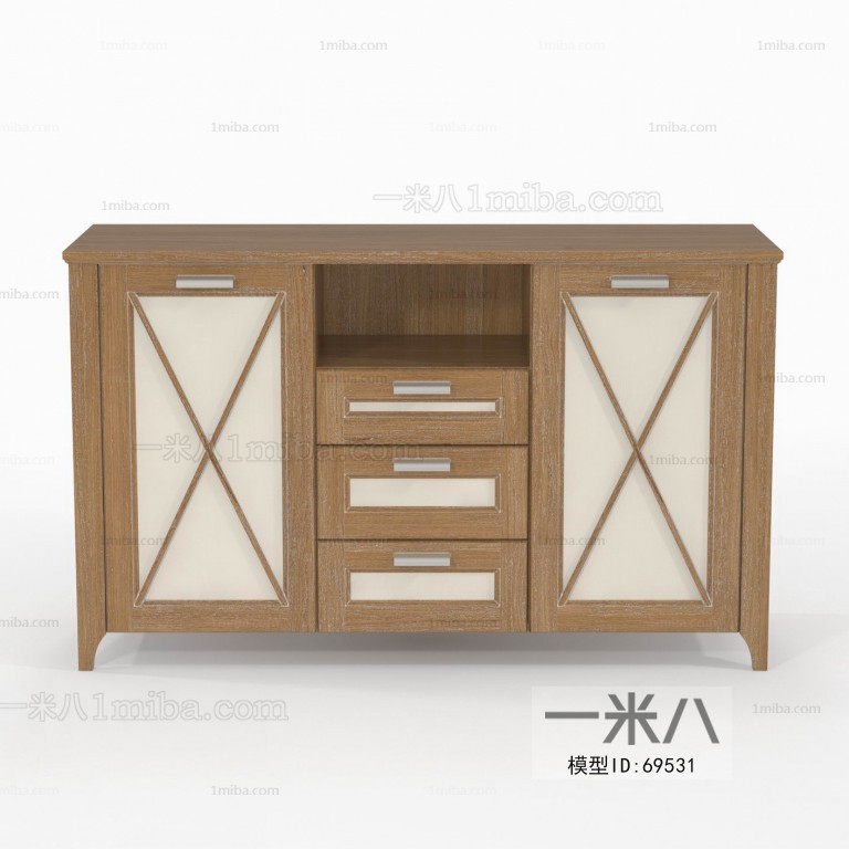 American Style Side Cabinet/Entrance Cabinet