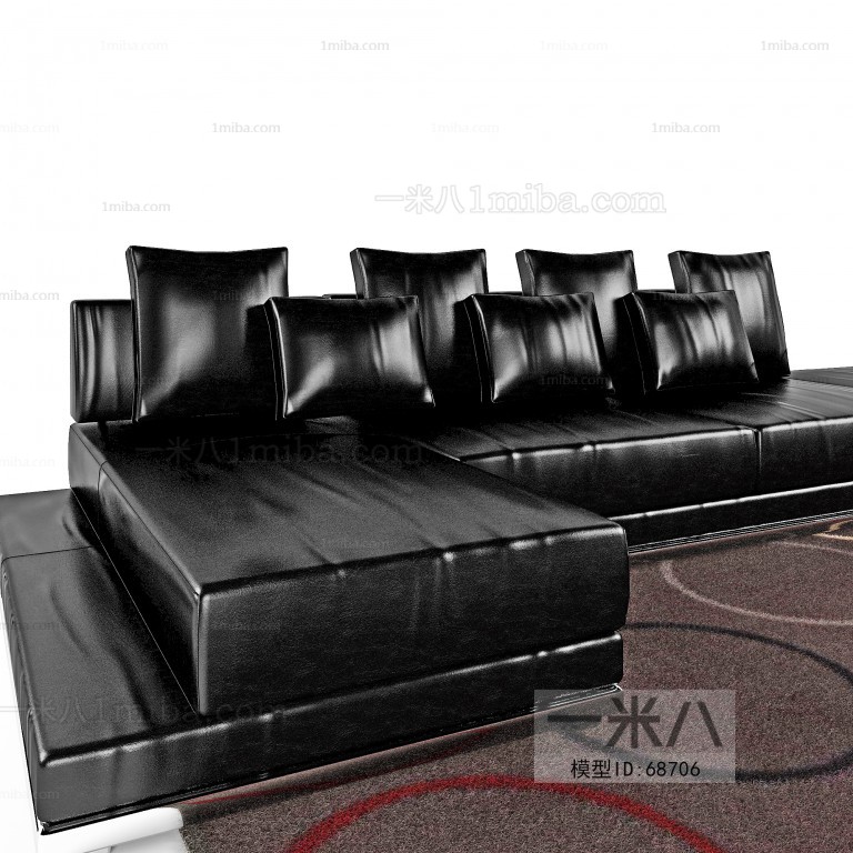 Modern Multi Person Sofa