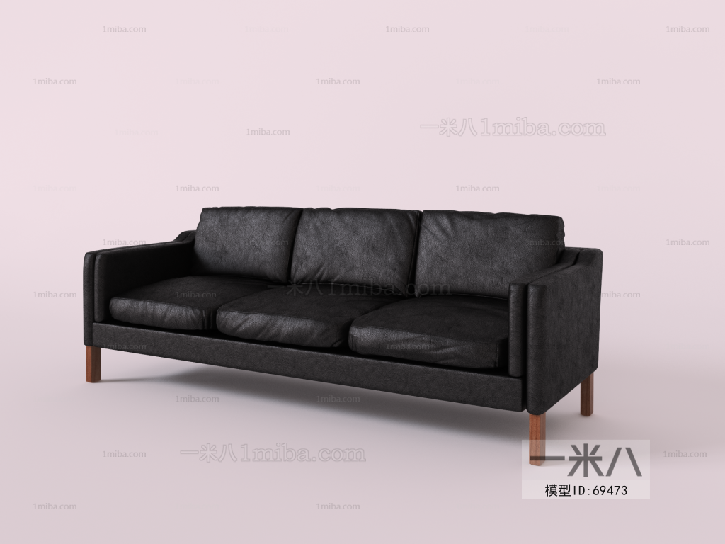 Modern Three-seat Sofa