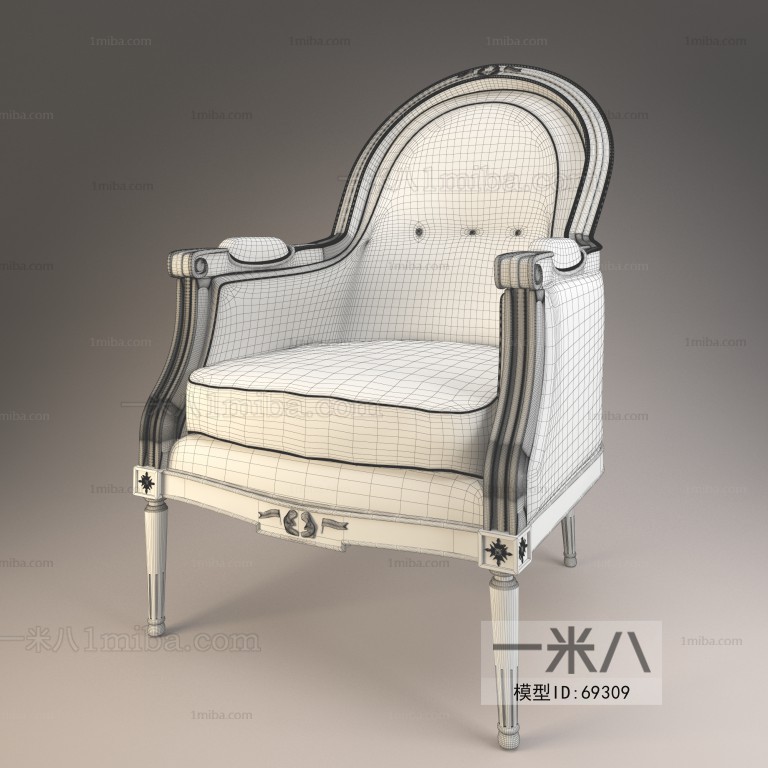 European Style Single Chair