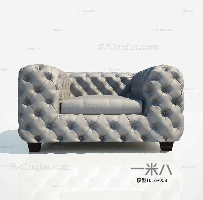 European Style Single Sofa