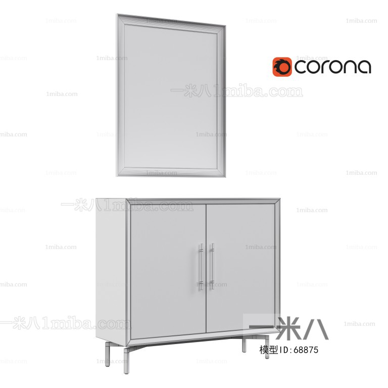 Modern Side Cabinet/Entrance Cabinet