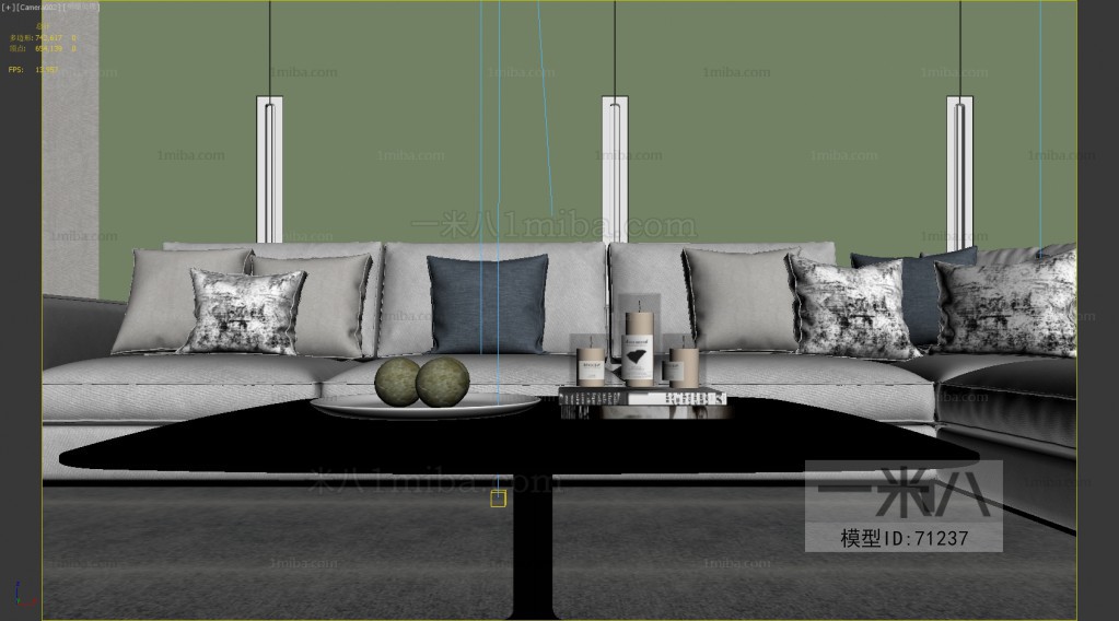 Nordic Style Sofa Combination