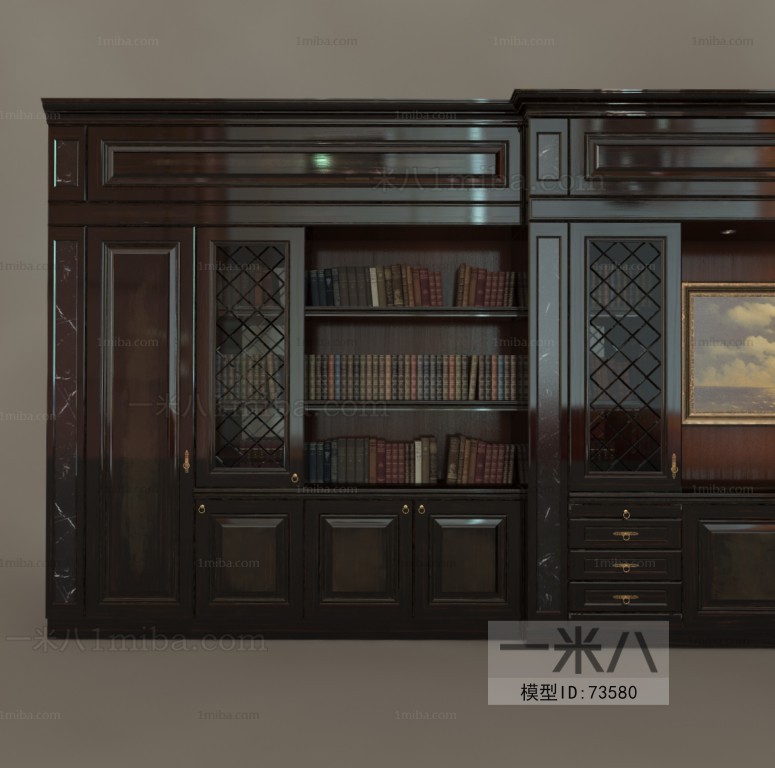 European Style Bookcase