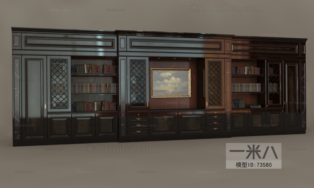 European Style Bookcase