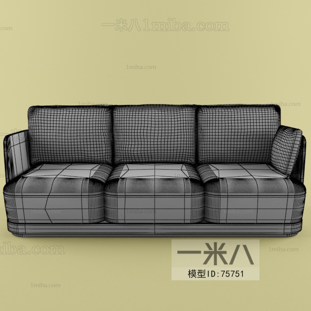 Modern Three-seat Sofa