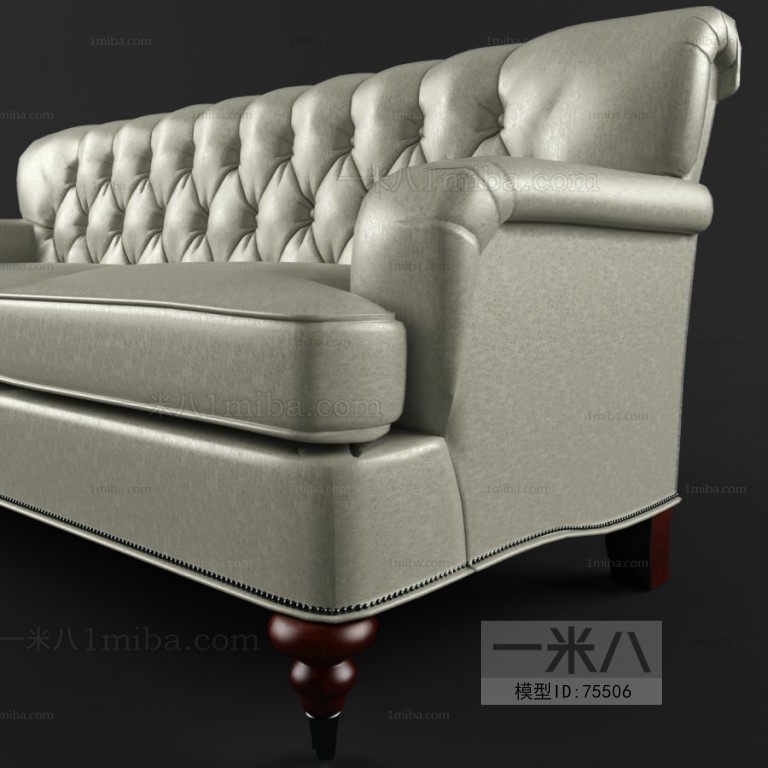 European Style Three-seat Sofa