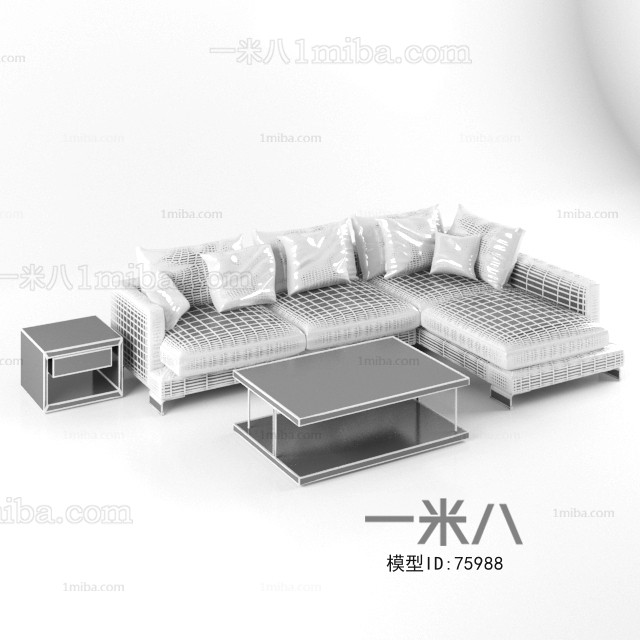 Modern Multi Person Sofa