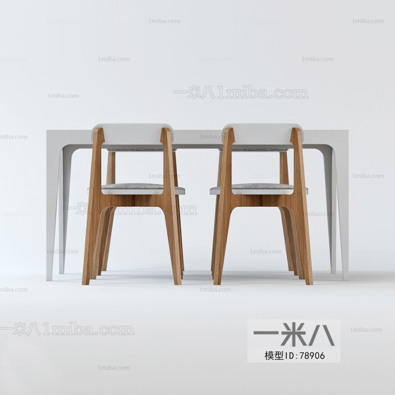 Nordic Style Dining Table And Chairs