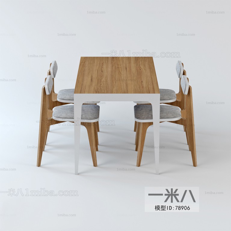 Nordic Style Dining Table And Chairs