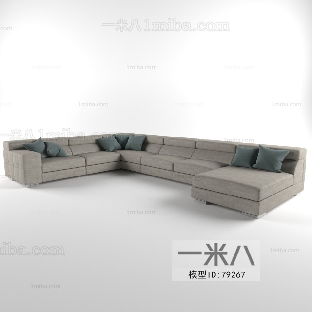 Modern Multi Person Sofa