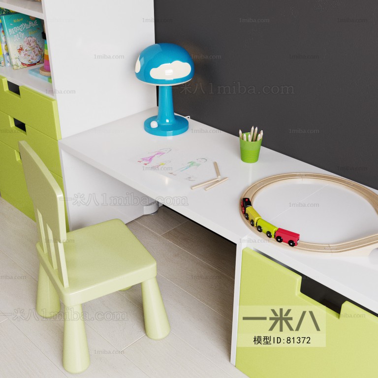 现代儿童书桌椅