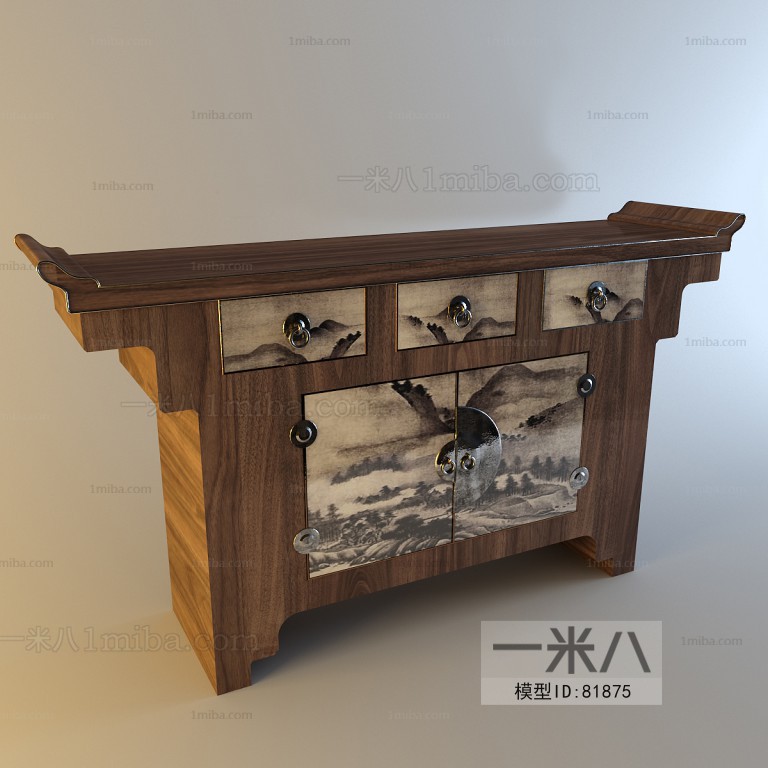 New Chinese Style Side Cabinet/Entrance Cabinet