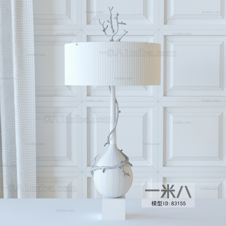 American Style Post Modern Style Table Lamp