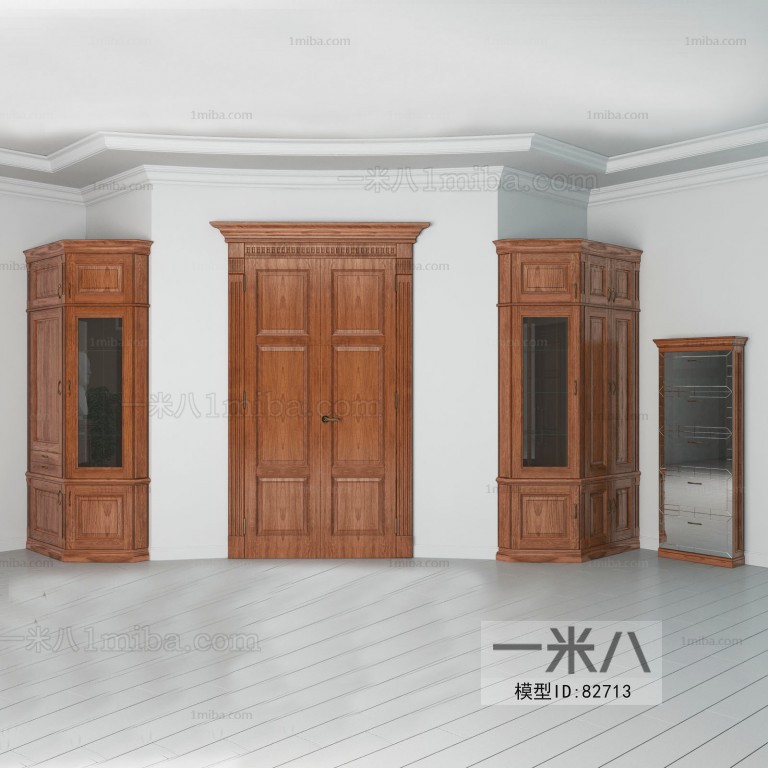 American Style Solid Wood Door