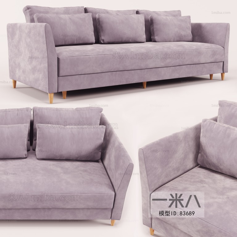 Modern Three-seat Sofa